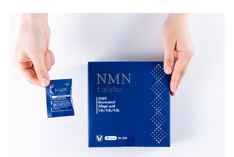 NMN
taisho.
SEX
NMN
taisho
NMN
Resveratrol
Ellagic acid
V.B₁/V.B₂/V.B6
90 Caps 330